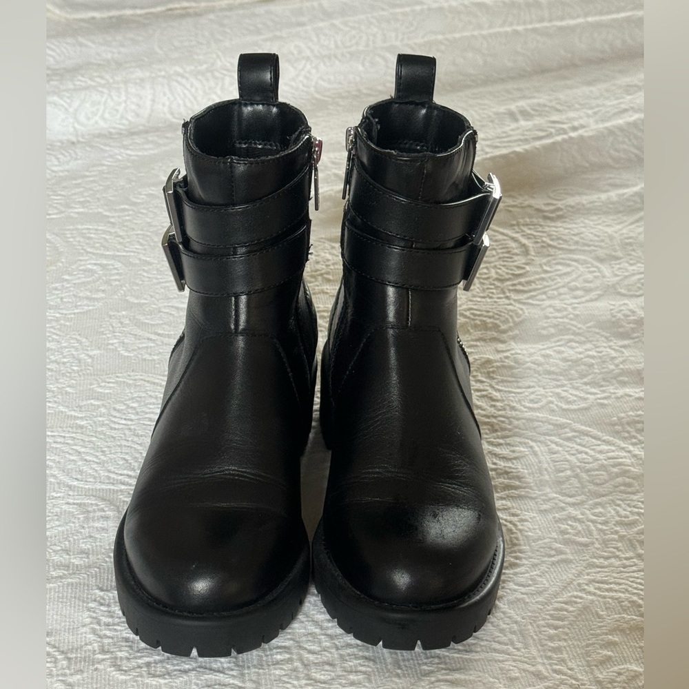 BLONDO black chunky boots- waterproof